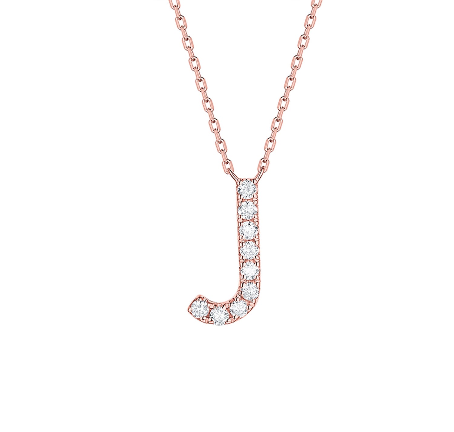 J hot sale diamond chain