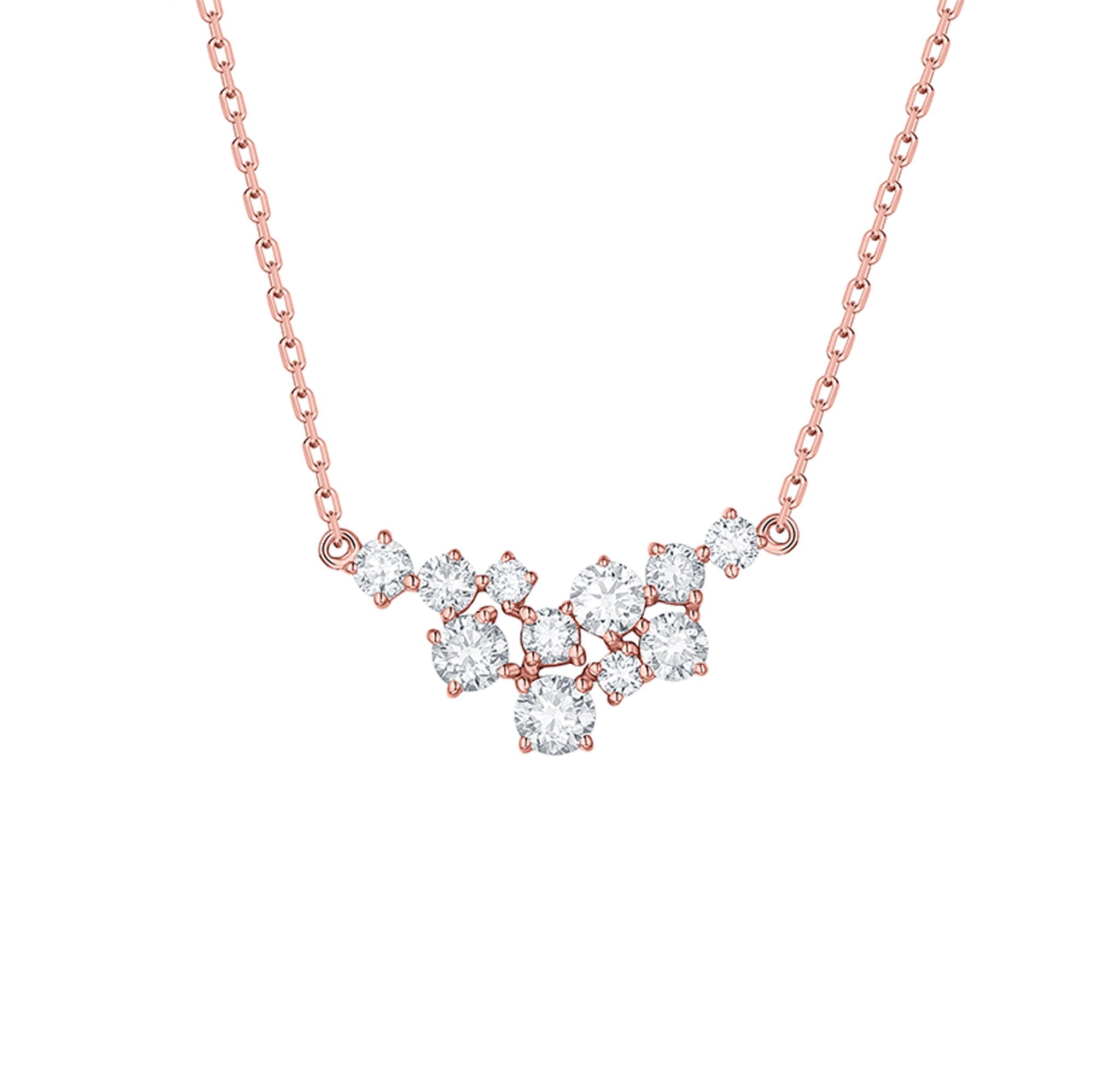 Drizzle 0.51ct Lab Grown Diamond Necklace NL-00231WHT