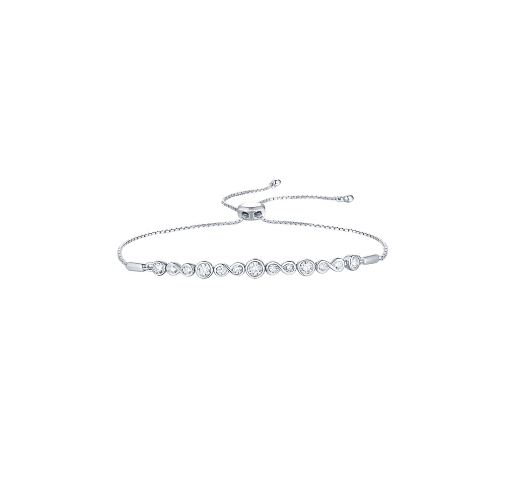Lab Grown Diamond Bracelet by Smiling Rocks