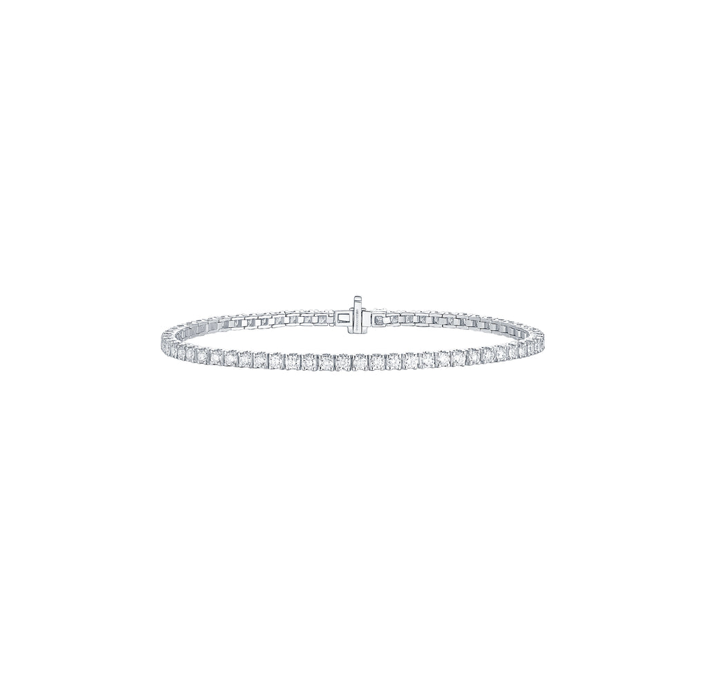 Lab Grown Diamond Tennis Bracelet–Smiling Rocks