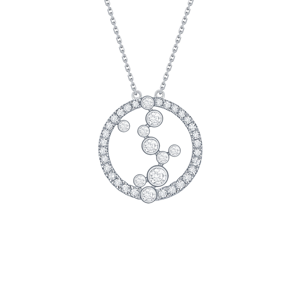 Buy Bubbly 0.46ct Lab Grown Diamonds Necklace | Smiling Rocks