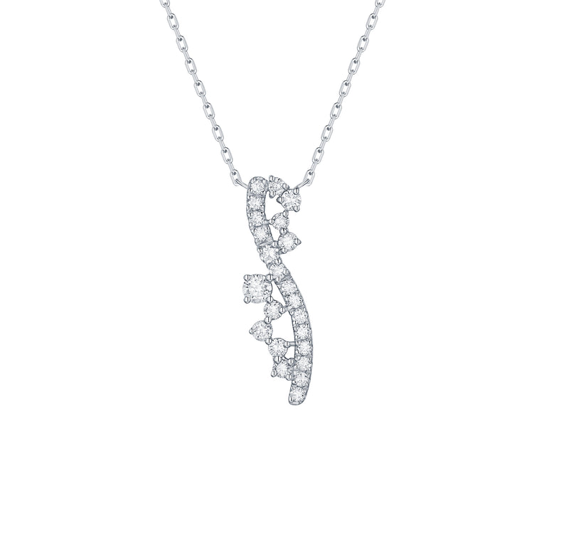 Drizzle 0.39ct Lab Grown Diamond Necklace NL-00339WHT