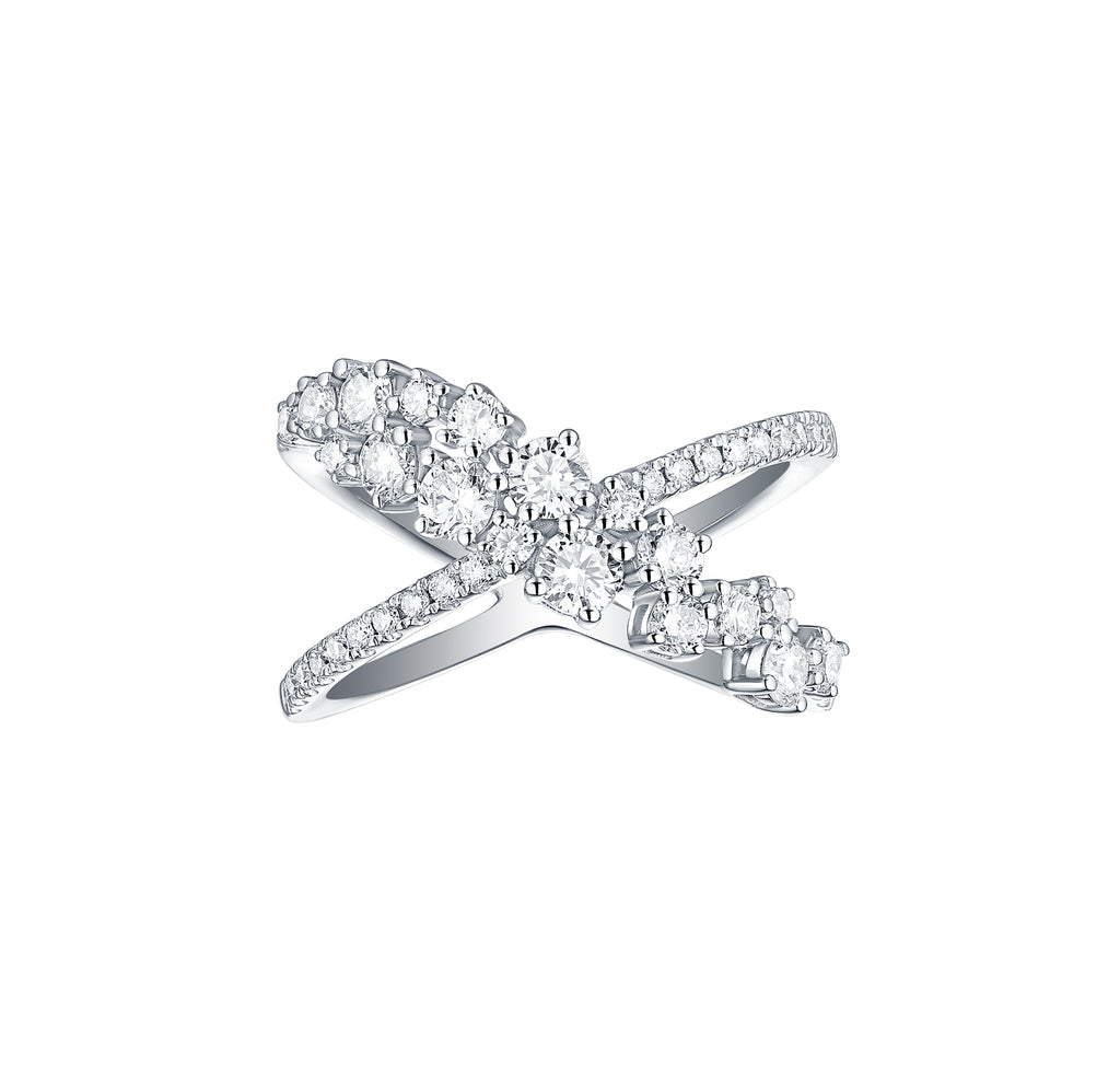 Get Drizzle 1.20ct Lab Grown Diamond Ring R-00240WHT–Smiling Rocks