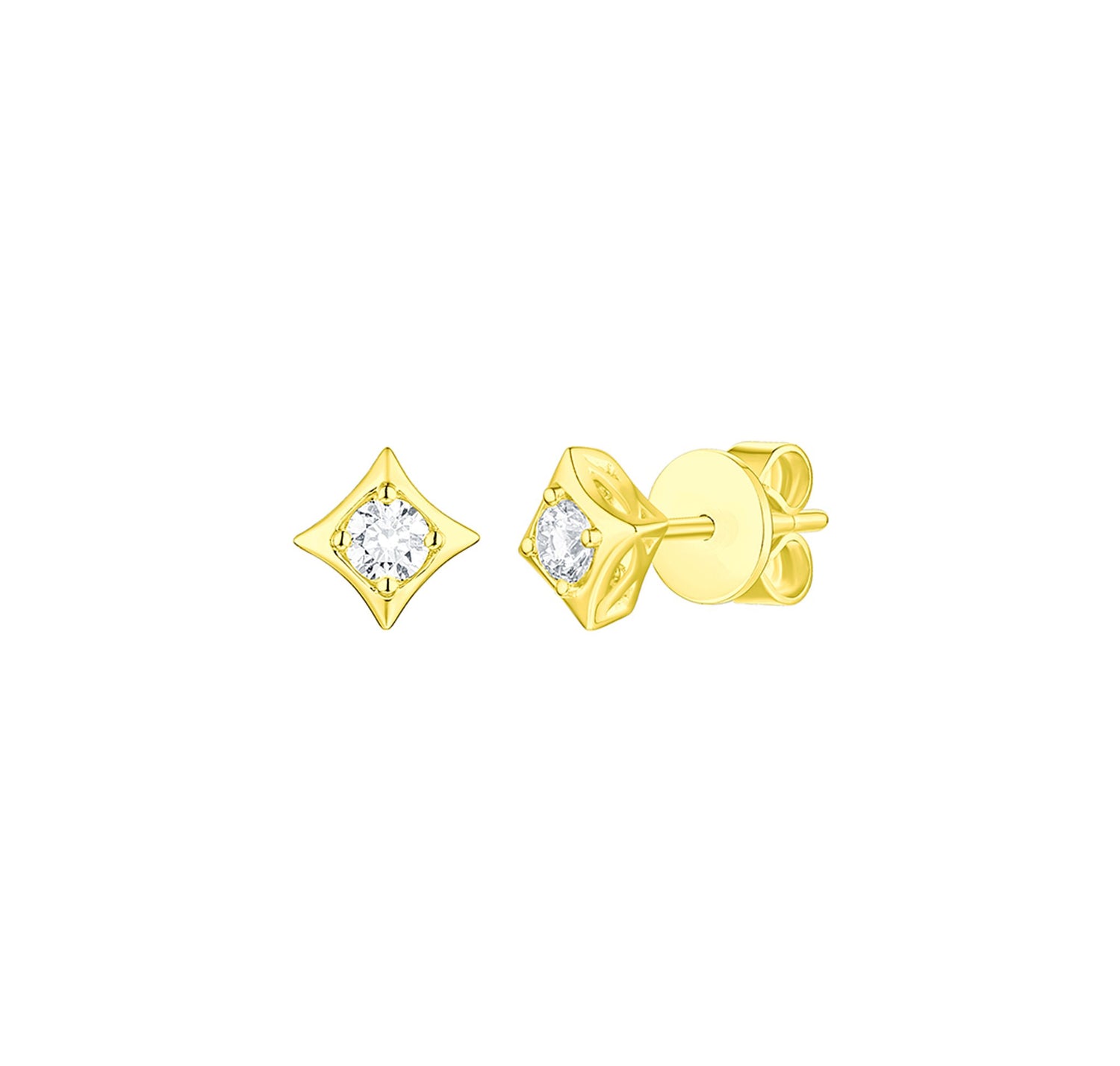 Sparkle 0.22ctw Lab Grown Diamond Earrings E-00609WHT