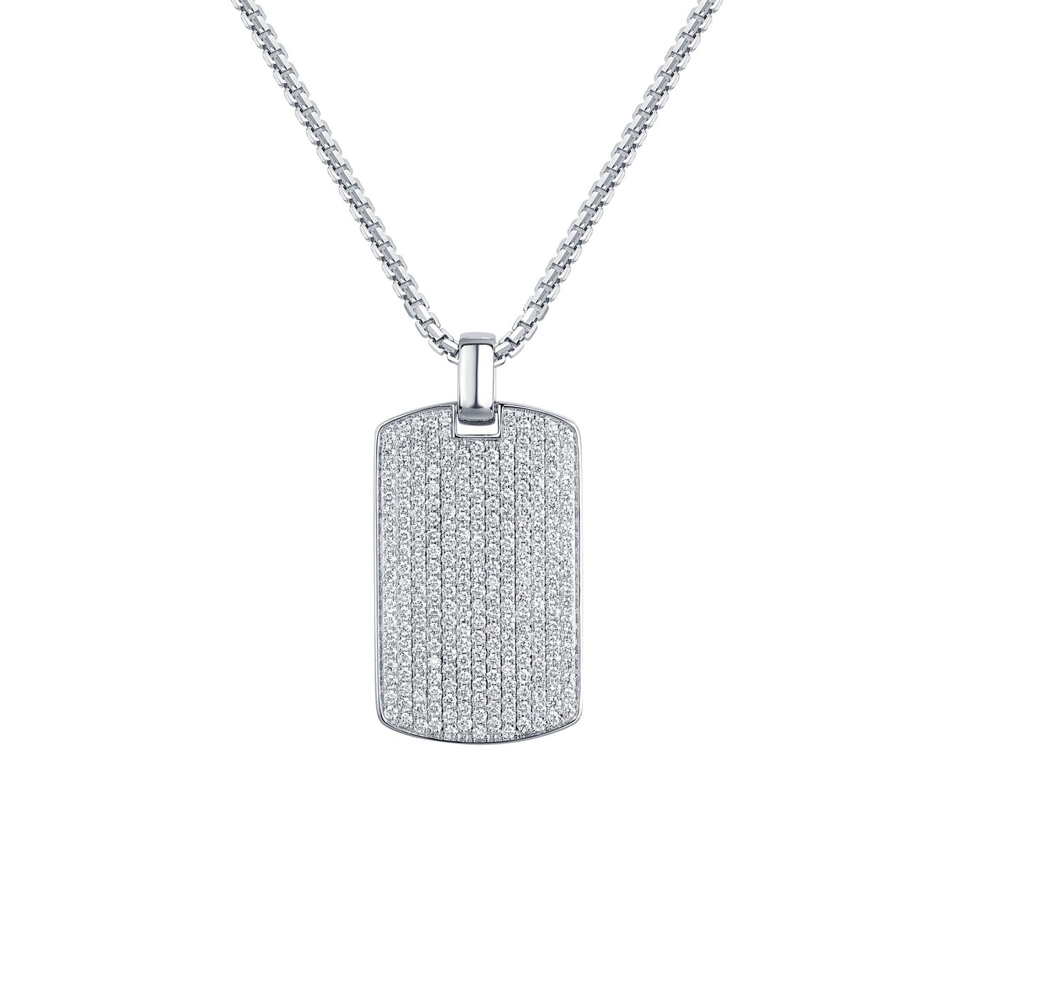 Lab grown diamond mens necklace Clearance